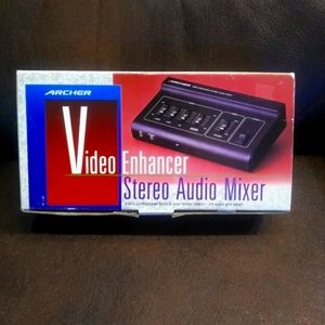 Vtg Archer Video Enhancer Stereo Audio Mixer 15-1961 music soundtrack mixing